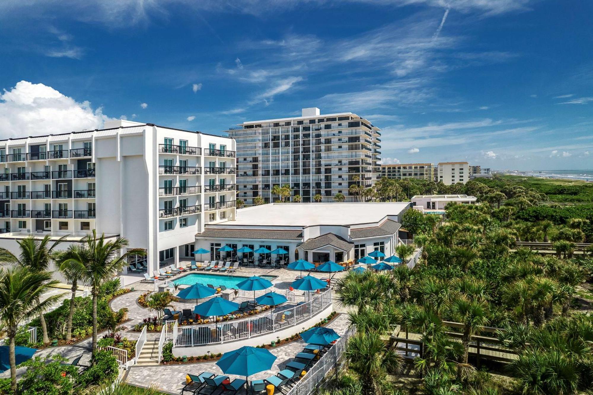 Hilton Garden Inn Cocoa Beach-Oceanfront, Fl Exterior foto
